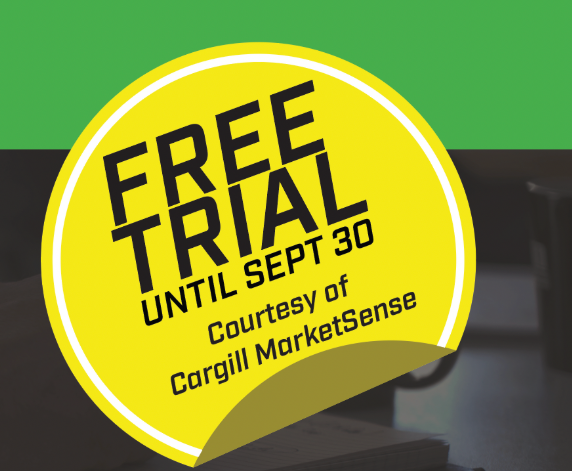 A key service deliverable of #MarketSense is our daily morning commentaries and right now we're offering a free trial! Make sure you reach out to your local Cargill rep to sign up for our complimentary morning commentary. Offer available for a limited time.