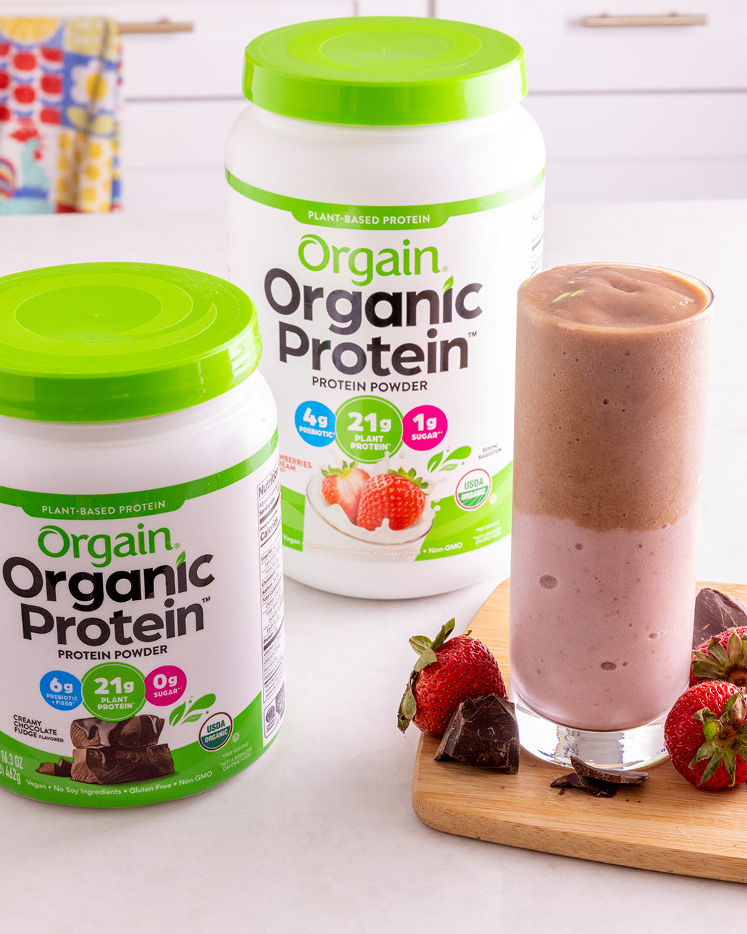 Orgain on Twitter "Craving chocolatecovered strawberries? Combine our