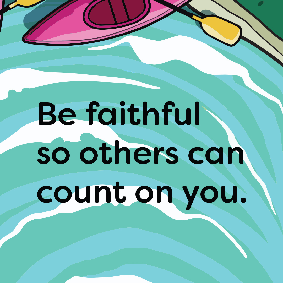 GloKidsFC's tweet photo. Be faithful so others can count on you. https://t.co/UC2ROqto3V