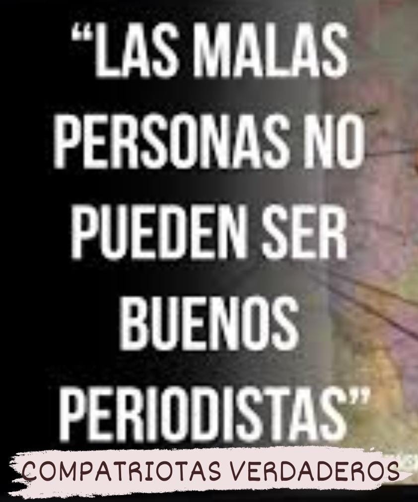 CompatriotasVer's tweet photo. LA PRENSA CORRUPTA: EL PRIMER CANCER DE LA DEMOCRACIA

“Una prensa cínica, mercenaria y demagógica producirá un pueblo cínico, mercenario y demagógico”. Joseph Pulitzer (1847-1911).

https://t.co/VOT2cSVR6H https://t.co/fTHVAuZ19A