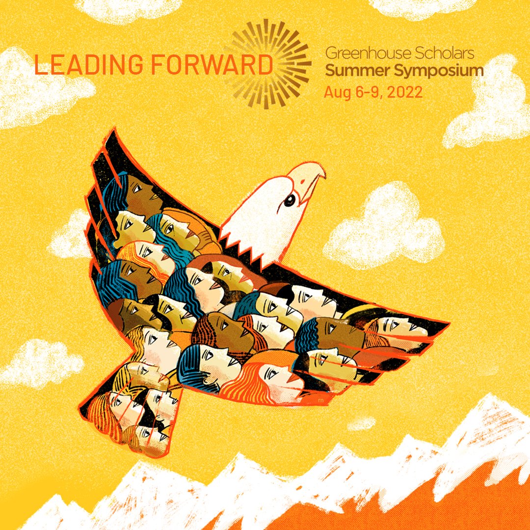 Scholars, get pumped! Summer Symposium is 3 weeks away and can't wait to see everyone back in Boulder. This year's focus is "Leading Forward" --coming together under the flag of forward momentum-- your own as well as your communities. Together, we are #LeadingForward 💚