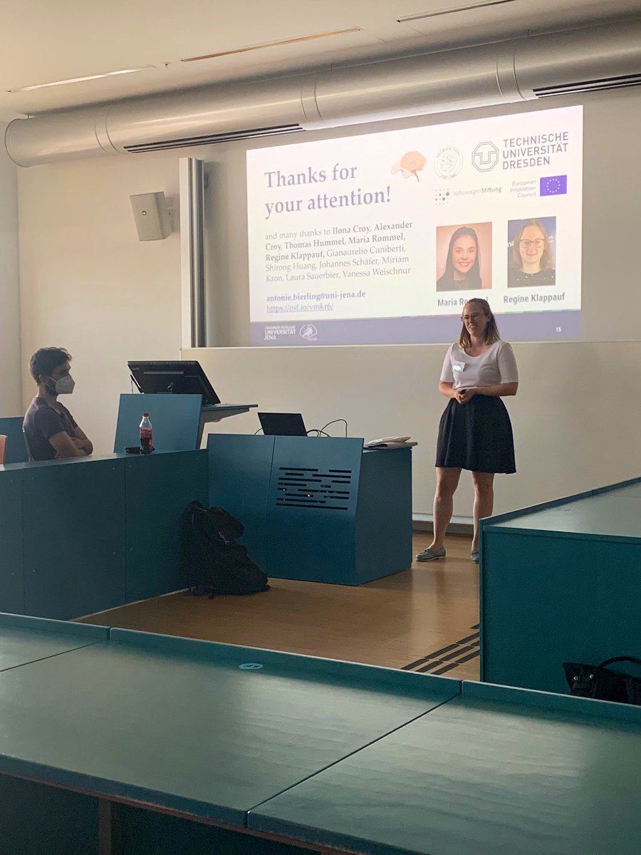 Our PhD student Antonie Bierling <a href="/annilouby/">Antonie Bierling</a> presenting her work on olfactory perception of 557 healthy participants at <a href="/escan2022/">ESCAN 2022 @ Vienna</a>. 👃🏻🤩🤓