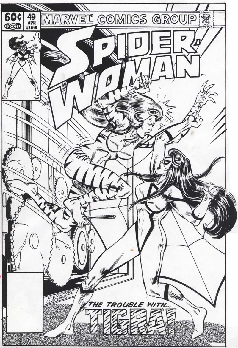 iamluke85's tweet photo. #spiderwoman by #BrianPostman (Penciller) , #GerryAcerno (Inker) https://t.co/XKUhBYKNuV