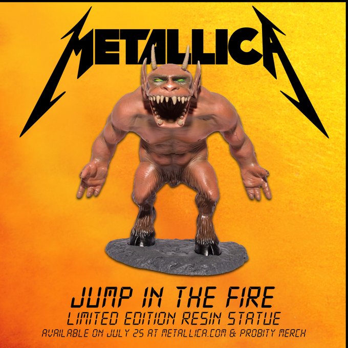 Limited Edition Metallica Statue Coming Ksan Fm