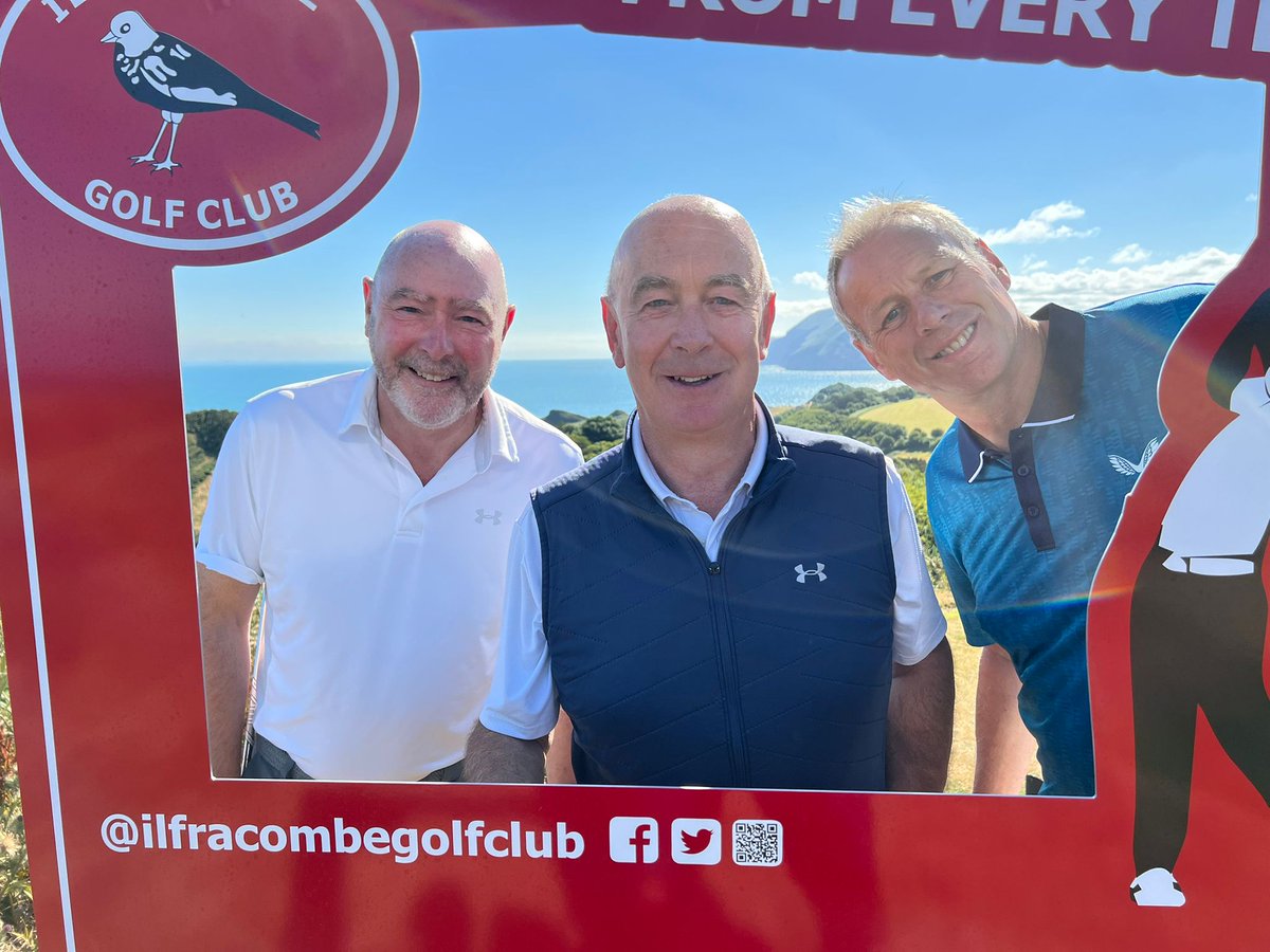 Stitty55's tweet photo. Great day playing @IlfracombeGolf  Amazing views from everywhere on the course. https://t.co/oTwSsIyfem