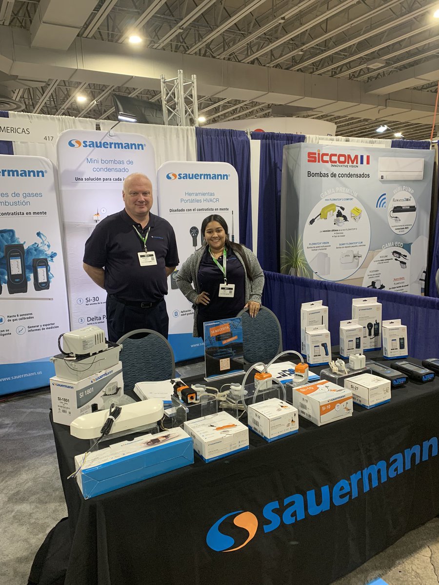 refri_americas's tweet photo. @SauermannNA Managing their booth at @Refriamericas 2022! https://t.co/BXoA9Wru0A