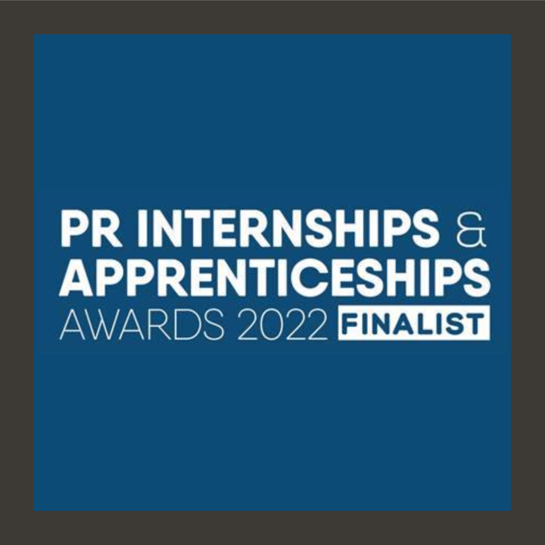 We have some good news to share 🤩 Today, we have been shortlisted for the Best Internship Programme in this year's PR Internship and Apprenticeship Awards 2022, in association with @PRCA_HQ and @prweek 🎉 Keep everything crossed for September, when the winner is announced 🤞