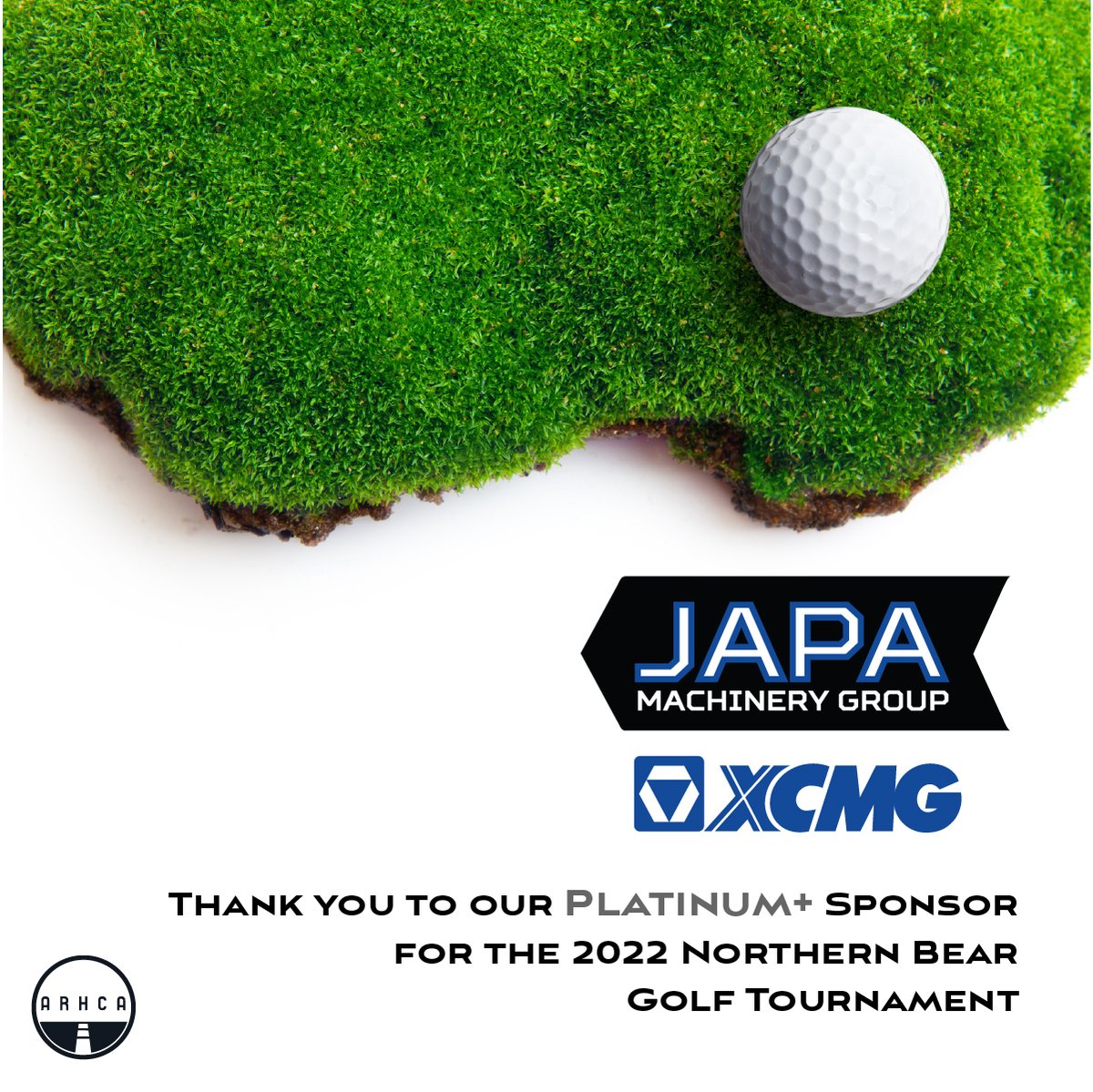 AB_Roadbuilders's tweet photo. Thank you @japaequipment for your sponsorship for the July 27 - Northern Bear Golf Tournament in Edmonton.
#albertagolf #arhcaevents #NorthernBear #Edmontongolf
https://t.co/ZLcEbUUlR0 https://t.co/l3ho4rWh6f
