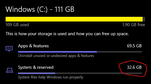 AstrentYT's tweet photo. how do I upgrade a drive without losing everything, because more than a quarter of my drive is being used on undeletable files... https://t.co/6Ub5oMywOD