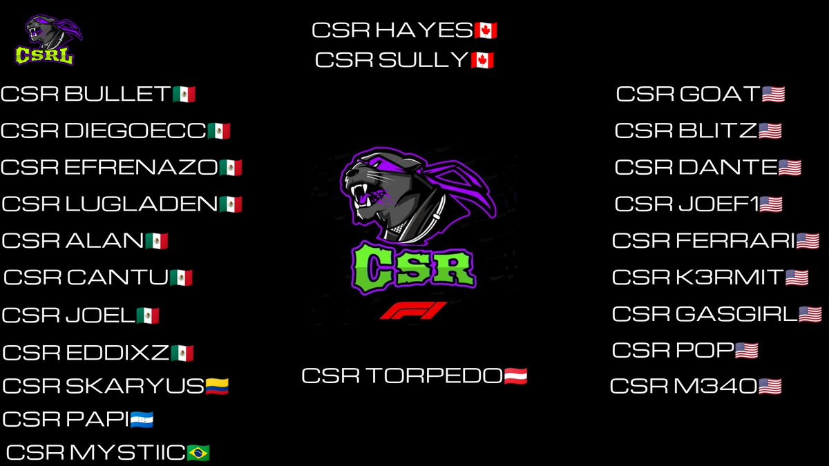 CompSRL's tweet image. 22 roster! Let's go get them💪 We hope to get off to a great start and get as far as possible, CSR Team will be taking on the Qualifiers for @TORChampionship - AEC - @TPS_F1 and @OfficialWRSF1 !

#wearecompetitive