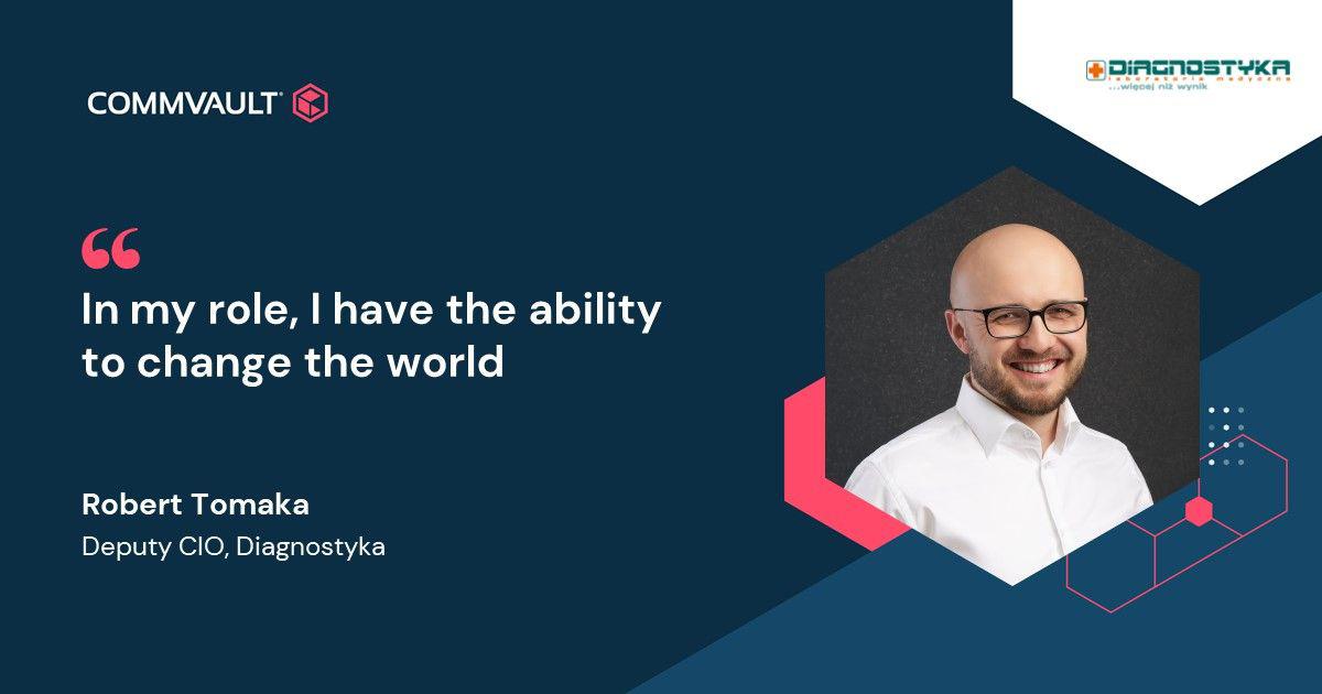 CDavisHR's tweet photo. It's #GetToKnowYourCustomerDay!
We're going behind the technology to introduce some of our customers.  Meet Robert, Deputy CIO of DIAGNOSTYKA, the largest network of medica laboratories in Poland https://t.co/Rzx2IKHJNT https://t.co/6ARAWdp532