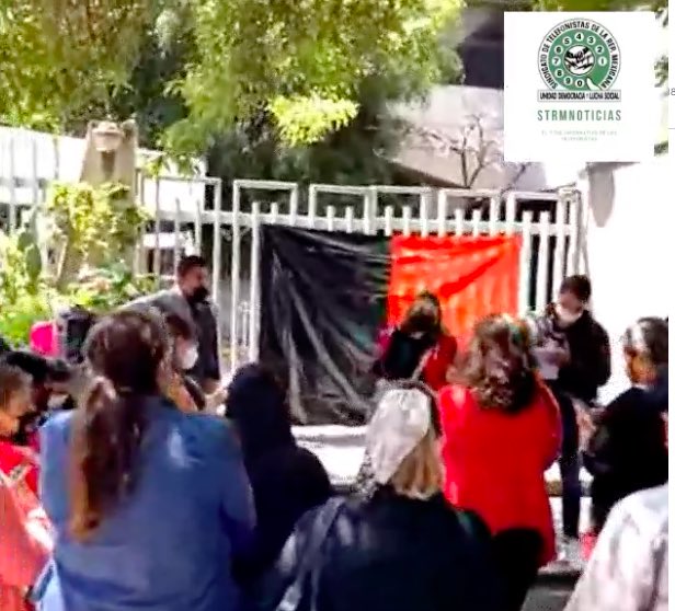 En defensa del contrato colectivo de trabajo las y los trabajadres sindicalizados al Sindicato de Trabajadores <a href="/Telefonistas/">STRM</a> estalla la huelga en <a href="/Telmex/">Teléfonos de México</a>