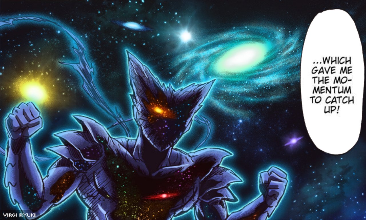 Cosmic Garou in color : r/OnePunchMan