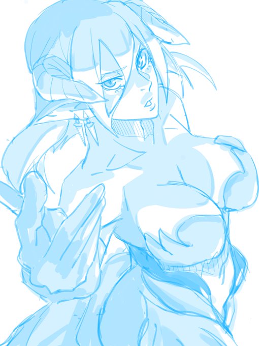 リハビリ落書き。 #イラスト 