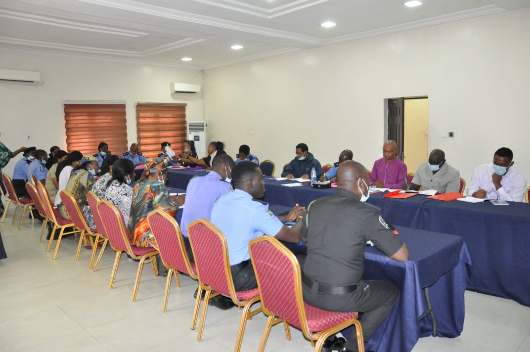 AminuMagashiG's tweet photo. Happy that the @AHBNetwork had supported the  training on Mental Health to support Police Investigation &amp; Interrogation. Participants from 11 Divisional Police Commands,Abuja, Nigeria were trained. We look forward to support online courses and setting up of mental health hotlines https://t.co/vl03GjTI9v