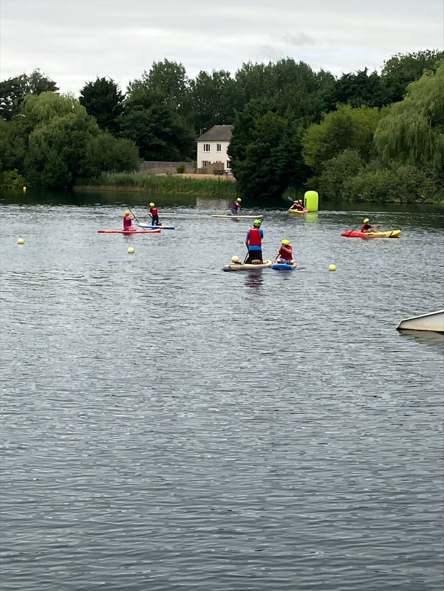 bridgehousesch1's tweet photo. What a fantastic way to end this school year… End of term reward trip to Tattershall Lakes for some mixed paddle sports. Everyone had a go at an activity, a fab day had by all! #outdoors #experiences #highexpectations #highsupport #goals #achievement #memories https://t.co/qGI1yxUnuT