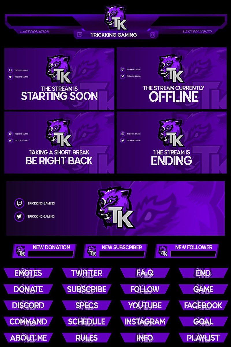 Bella_adam2's tweet photo. Get your amazing Overlay In reasonable Prices Hit me up for Get amazing 50% Discount offer  
#twitch          
@BlazedRTs
#twitchstreamer 
#twitchaffiliate 
#SupportSmallStreamers
#SmallStreamersConnect
#Logodesigner
#banner
#emote
#streampack
Note It's a reference image from web https://t.co/e6UvMvvulH