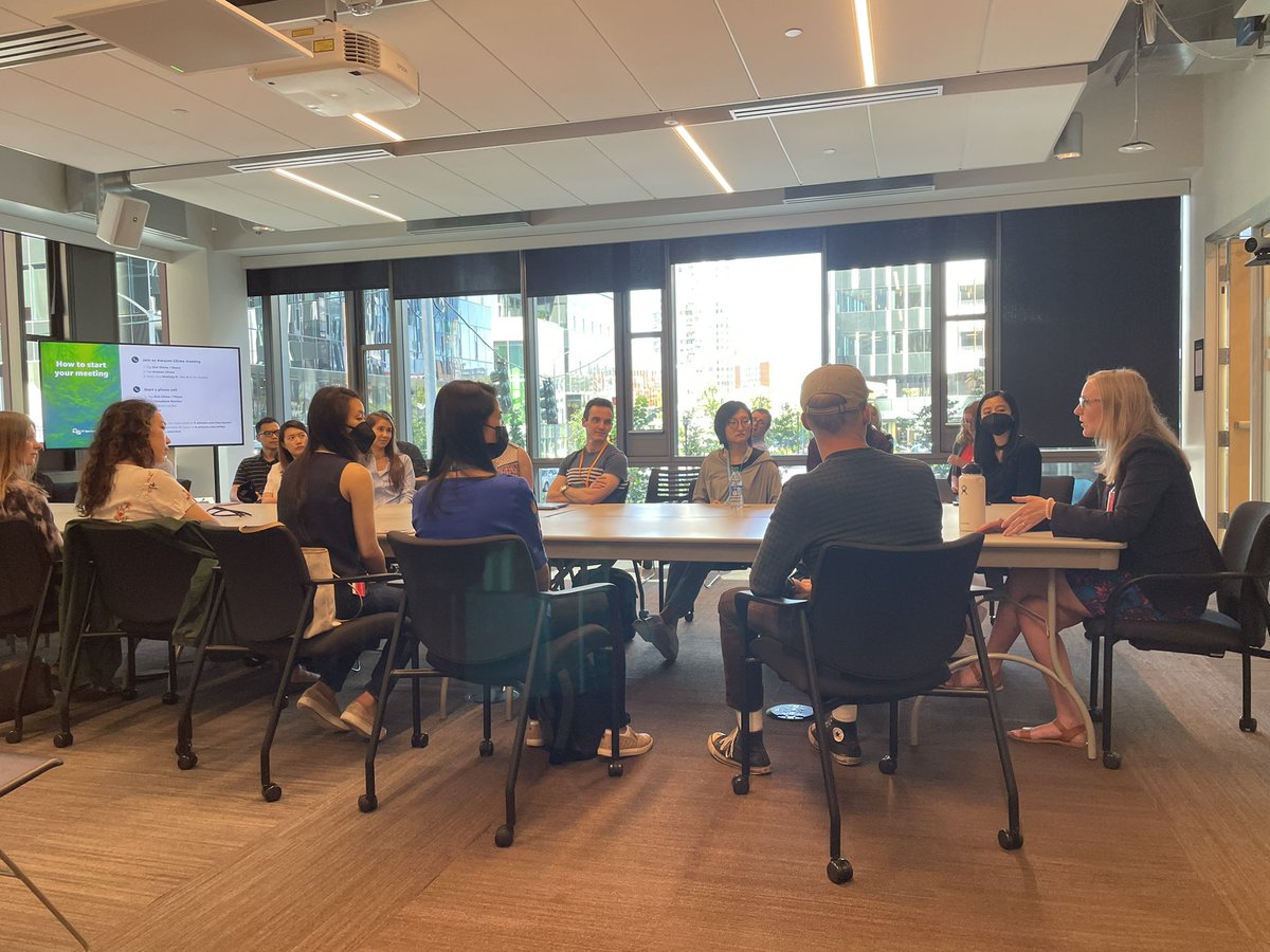 Nancy Wang (@nancyzwang) on Twitter photo Hosting the #PennMCIT students at <a href="/awscloud/">Amazon Web Services</a> in Seattle! Love bringing academia and industry closer together <a href="/CIS_Penn/">Penn Computer and Information Science</a> #AWSinterns Hosting the #PennMCIT students at <a href="/awscloud/">Amazon Web Services</a> in Seattle! Love bringing academia and industry closer together <a href="/CIS_Penn/">Penn Computer and Information Science</a> #AWSinterns