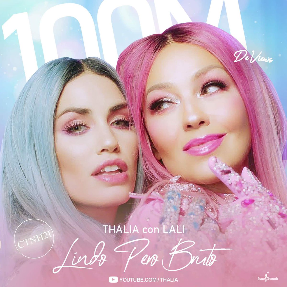 thalia_ctnh2mc's tweet photo. 🍭🍌🍦 “Lindo Pero Bruto” de @thalia y @lalioficial el video oficial en YouTube ya superó los #100Millones de VIEWS https://t.co/FU4dK8gCO6 MUCHAS FELICIDADES REINA 👏🏻🍾🎺 #LPB es el ONCEAVO VIDEO de #Thalia en superar esta marca #LPB100M #LindoPeroBruto 🎧🍡🎸
@thalia_fcctnh2 https://t.co/DEbNDBEdiY