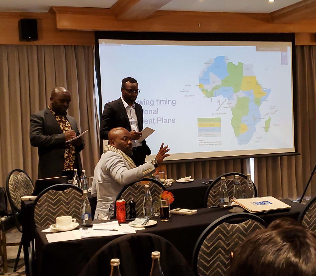 FrancisUNDP's tweet photo. "Money changes hands, but great ideas change minds." Good review of #ASFH's 4 Flagship Services ensuring fit-for-purpose under a grounded #NorthStar that aims to "Unlock Africa's Financial Resources to Realize the #SDGs" Ayo, Tomas, Joanne, Orria, Star = leadership in action 👏 https://t.co/EDOXHANICF