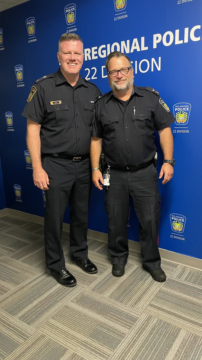 My last day working at the best Division in Ontario #22division <a href="/PeelPolice/">Peel Regional Police</a> <a href="/CityBrampton/">City of Brampton</a> and for one of the best Superintendents in the business <a href="/seangormley/">Sean Gormley</a> .  16 of my 20 years at the #doubledeuce #home #untilireturn