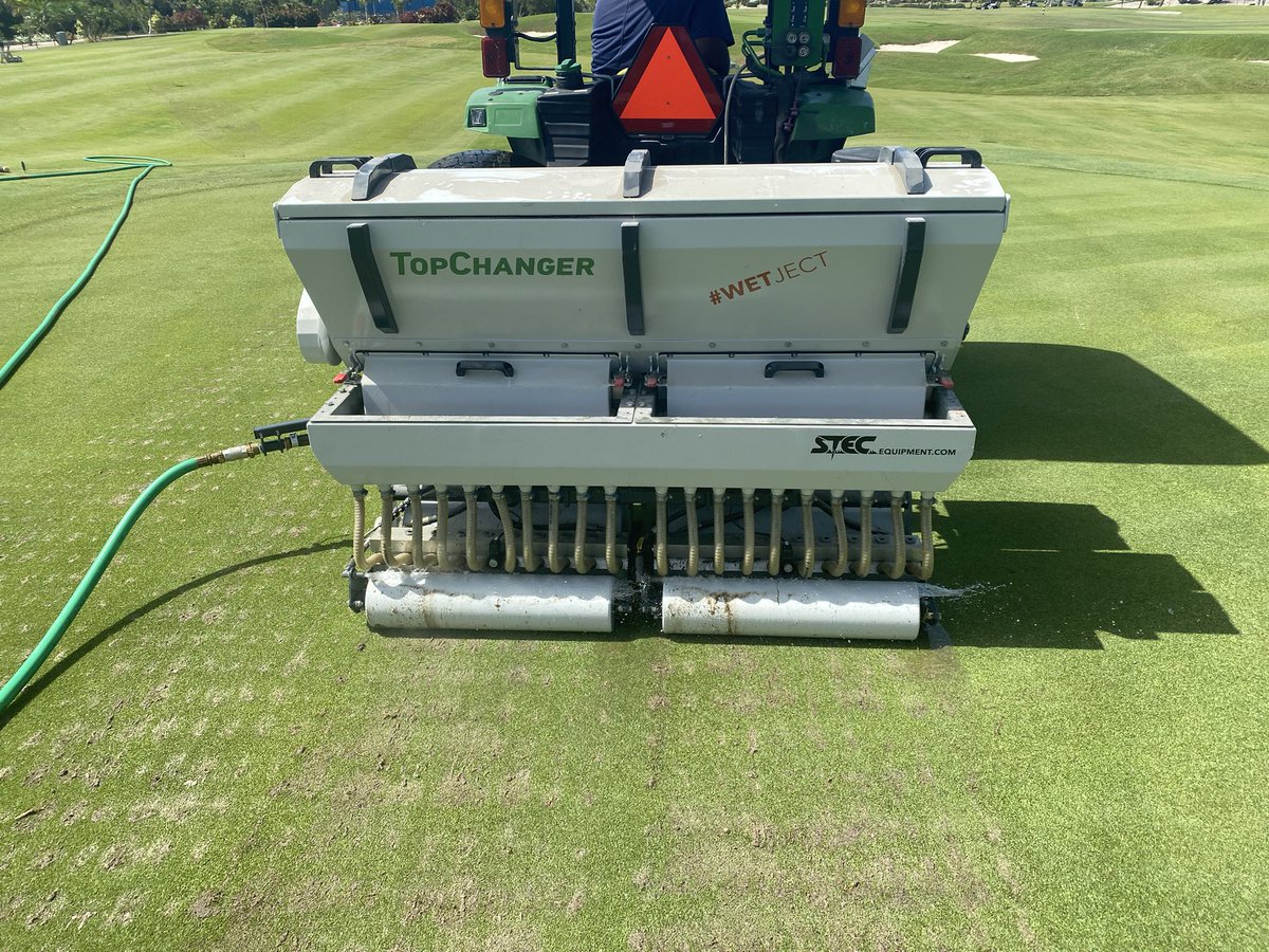 Could not be happier with what’s transpiring this summer!! Big thanks <a href="/STECEquip/">STEC Equipment</a> and David for the training session. <a href="/VGR_equipment/">VGR</a>  #itsbetterinthebahamas #moretoys #gcsaa #caribbeangcsa #paspalum