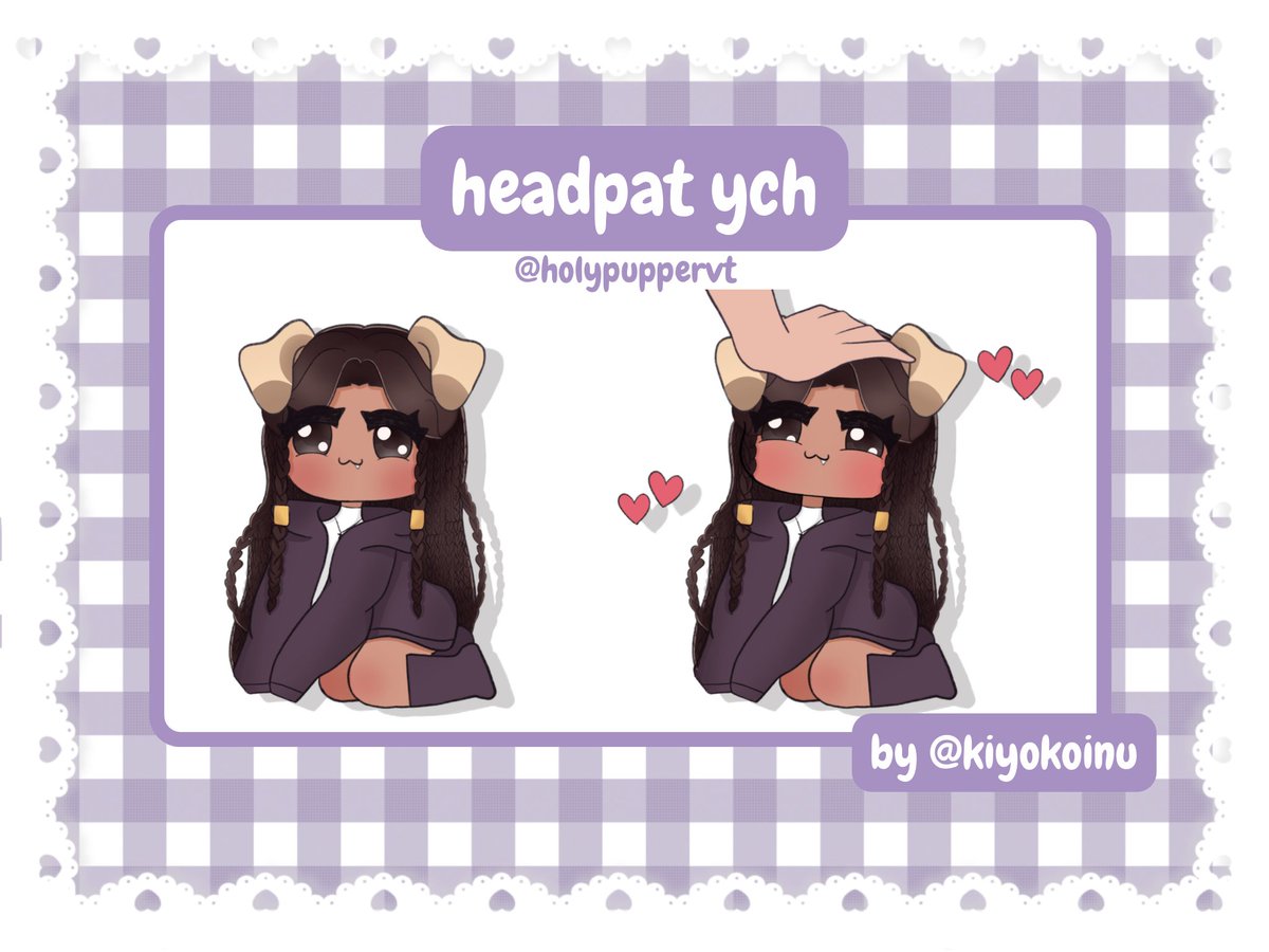 HolyPupperVT's tweet photo. Got the cutest head pat alert from @/kiyokoinu !
Thank you!!

#pupperriarts  #Vtuber #VTuberEN https://t.co/GmhRhcqjxN