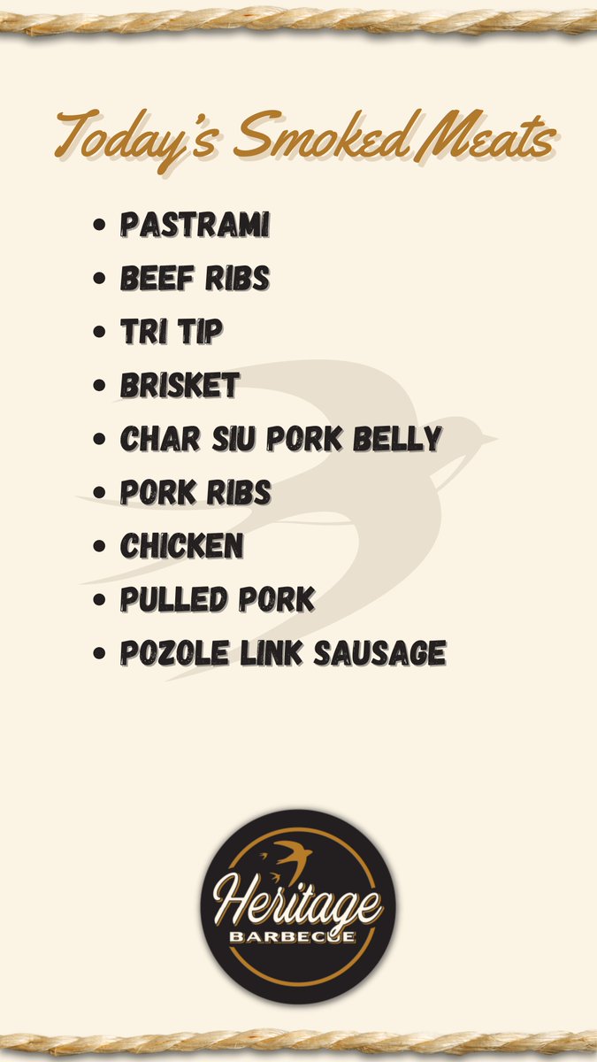 Our limited menu for curbside pickup is now available to order at toasttab.com/heritage-barbe…