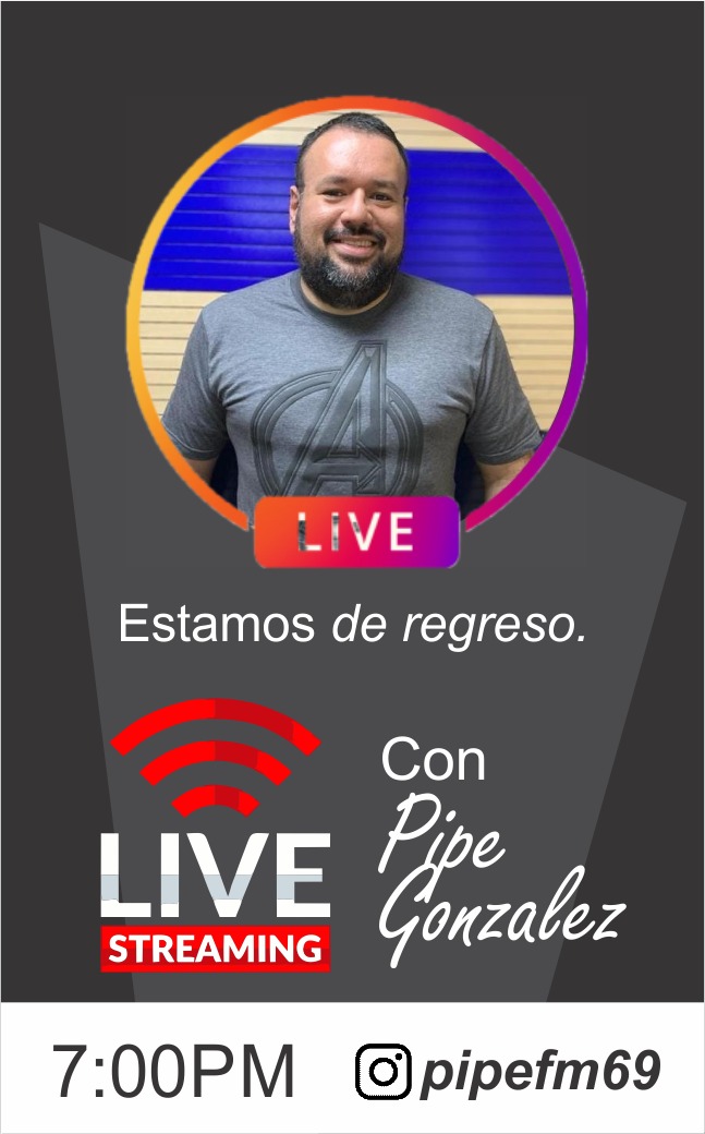 pipefm69's tweet photo. Hoy los espero desde las 7 pm #InstagramLive @pipefm69 Nueva Temporada #Charlas 🗣️🎙️📲 https://t.co/BIoBHJcfGU