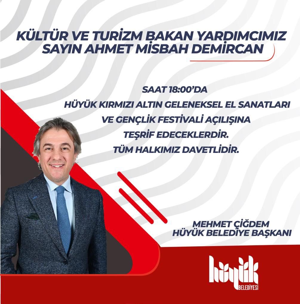 #HüyükteFestivalBaşladı