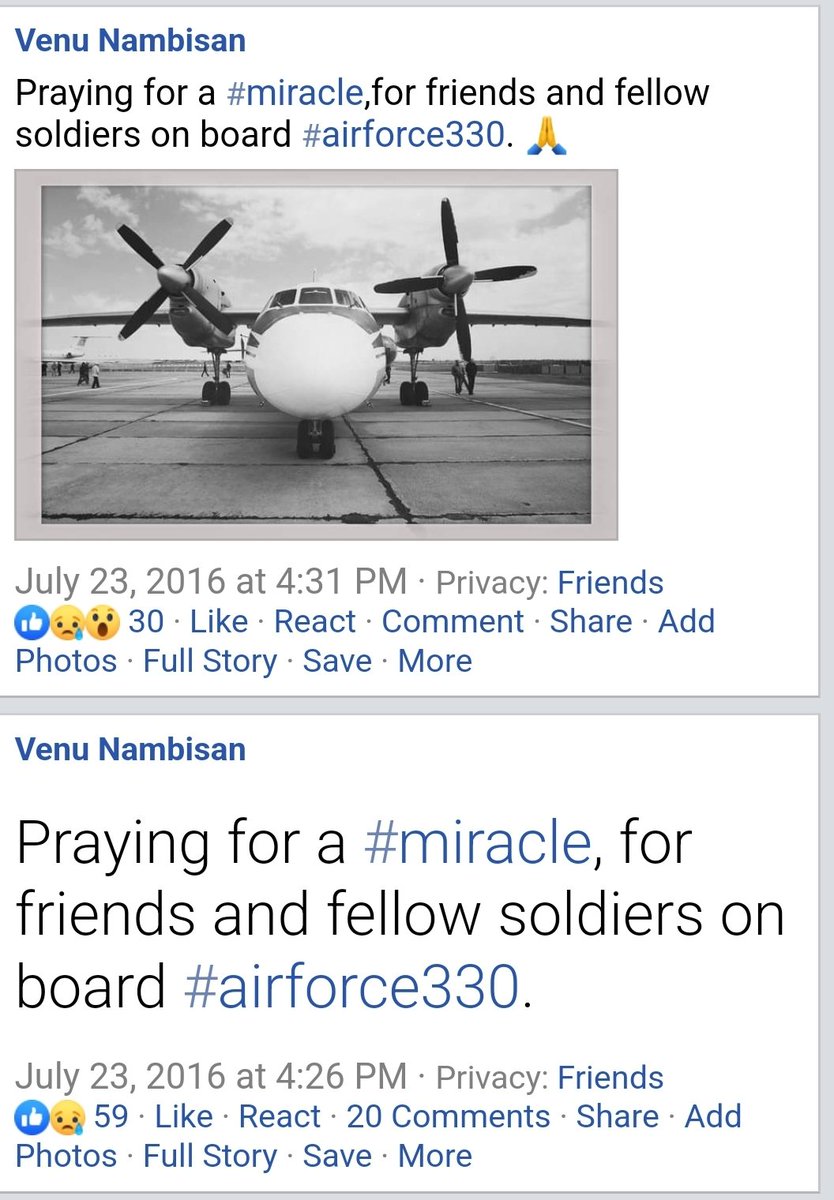 ...sad sad reminder of a day/s when we stretched hope much beyond known limits. 
Blue Skies,dear ones!