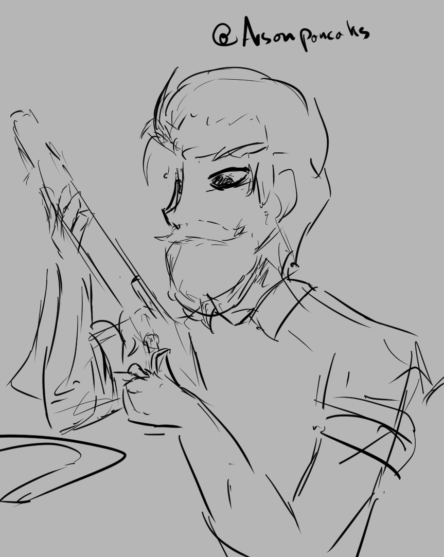 DisemVoices's tweet photo. Big thanks to today's raiders! @PancakesArson @Pumpiino @SleepyyKit @babbybeansprout @sinful_tengu @Gerritch_art
Very based, as the youth say.
#doodlino #TengDraw #gerritchart https://t.co/rGMB1kYHar