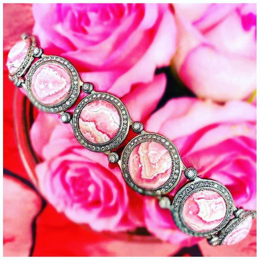 Alex__Soldier's tweet photo. Lovely One of a Kind Alex Soldier Rhodochrosite Bracelet 
Handcrafted with ❤️ in #NYC from responsibly sourced materials. #alexsoldier is #leonardodavinciofjewelry #madeinnyc #bracelet #rhodochrosite #jewelryoftheday https://t.co/DggK7K34Fk