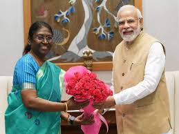 Subhapradaprad1's tweet photo. Congratulations💐 The New President of India Smt Droupadi Murmu.🙏 your journey truly inspired us.This is truly proud moment for every citizen of Odisha as well as India.Thanks to our Hon'ble Prime Minister to select this type of candidates as our president of our country.JaiHind https://t.co/E98z0coJal