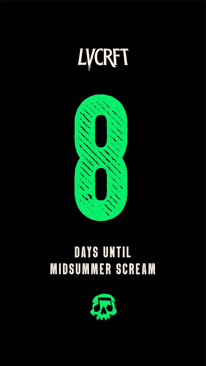 KILLER Countdown to @MidsummerScream 8 days left muh Spooky Freaks 👻👻👻