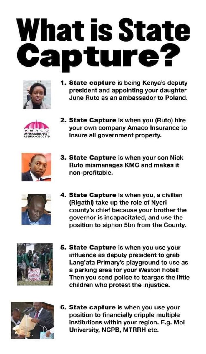 If you’re a <a href="/RailaOdinga/">Raila Odinga</a> supporter and you have seen this , like and retweet mwenzako aone. <a href="/MKMurugu/">MMK</a> We are fixing this nation!
<a href="/JunetMohamed/">JUNET MOHAMED, E.G.H, MP.</a>