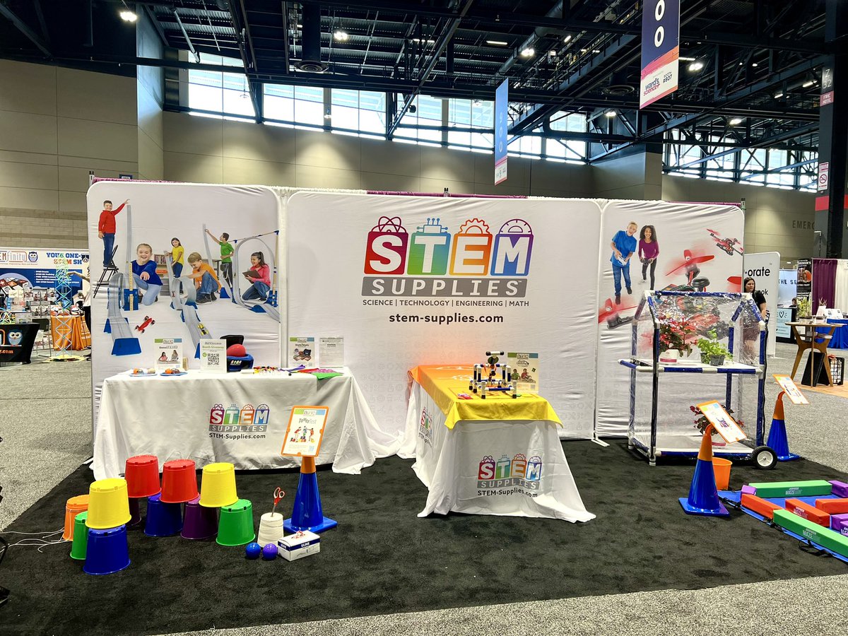 stemsuppliesco's tweet photo. We’re at #NSTA22! Come stop by booth 725 to learn about chemistry, biology, physics, engineering design, and so much more! 🛠 https://t.co/8z7bQxa6Zo