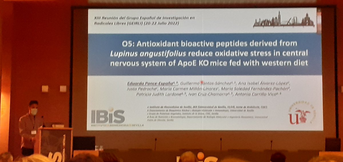acarrillo_vico's tweet photo. Magnífica charla de nuestro compañero Eduardo Ponce en la XIII reunión @GEIRLI2 en @ibis_sevilla. Bravo👏👏👏
@Medicina_US 
@InvestigaUS https://t.co/raQMx4sHxz