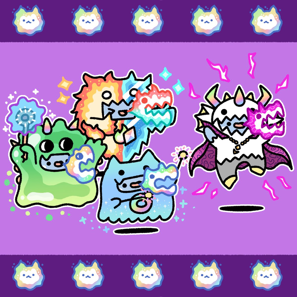 We’re hosting our very first #MonsterSuitNFT art contest. Entry is simple! You have 1 week to post your best work and tag us. Three winners will be chosen on 7/28 to win a Phoenix Clan Suit. Need inspiration? Visit monstersuit.xyz 🕹