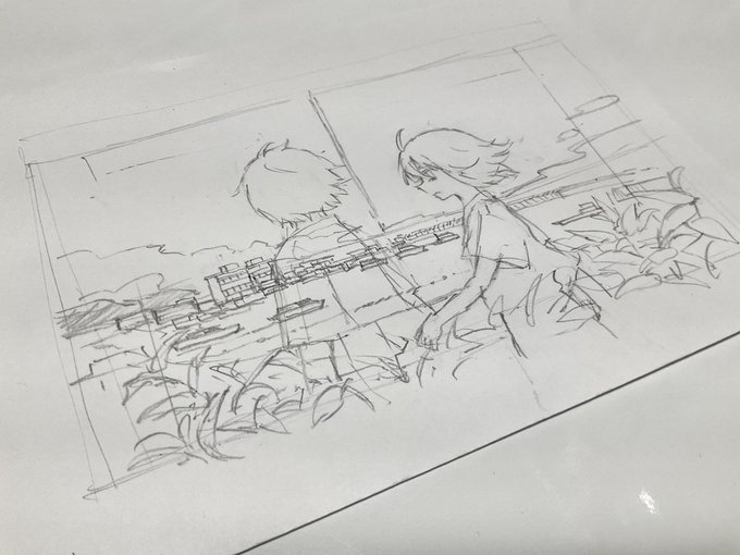 線画 