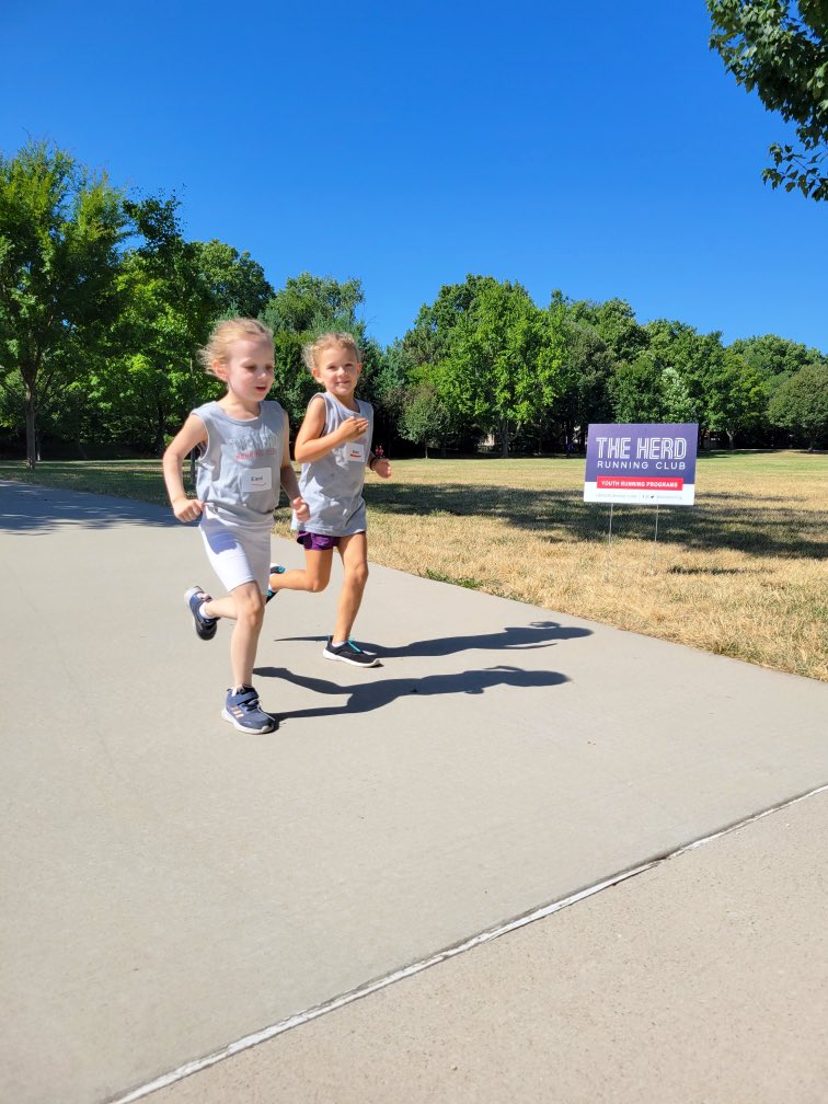 herdrunning's tweet photo. These kids are tough! We are proud of their energy and effort this week! They all improved on the “Challenge Lap” on the last day of camp! https://t.co/FRQeWDe7bT