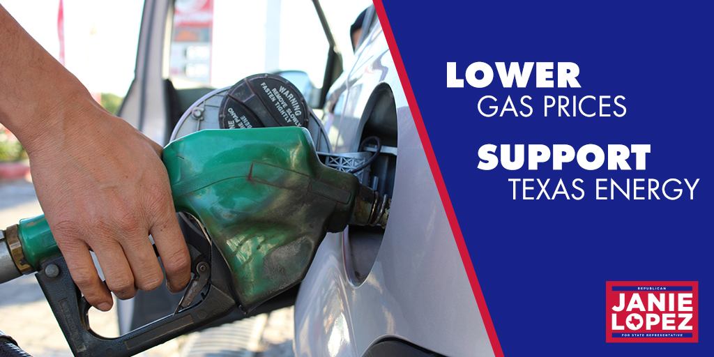 JanieLopezForTX's tweet photo. Gas prices are too high and it is mostly affecting the people who can least afford it. We must stop the Biden administration's interference with our oil and gas infrastructure and support Texas energy to lower the cost of gas! #SupportOilandGas #OpenUpthePipelines https://t.co/MI9ayZIcGy