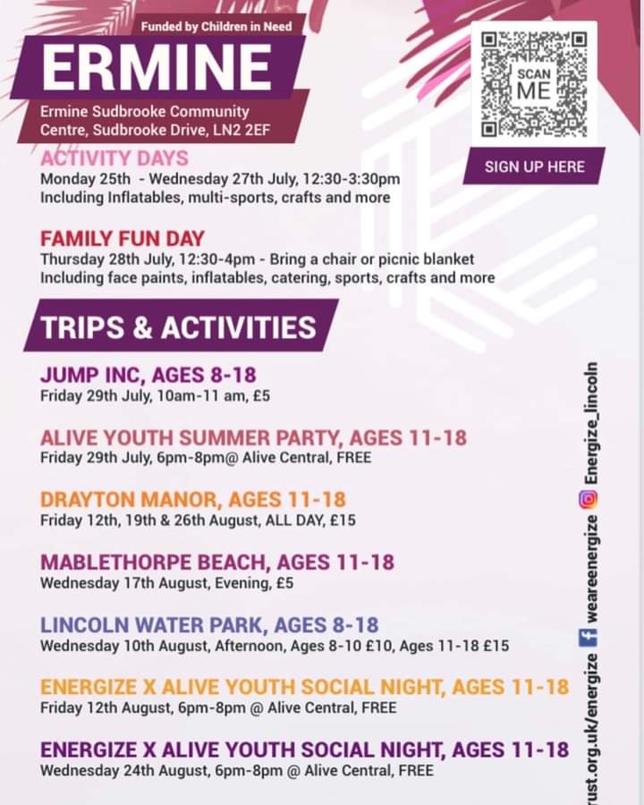 Willey_notWiley's tweet photo. @LincolnCastleAc some fantastic summer activities for students, organised by the guys at Energize. #LCAGetInvolved https://t.co/mbIbPcBTRN