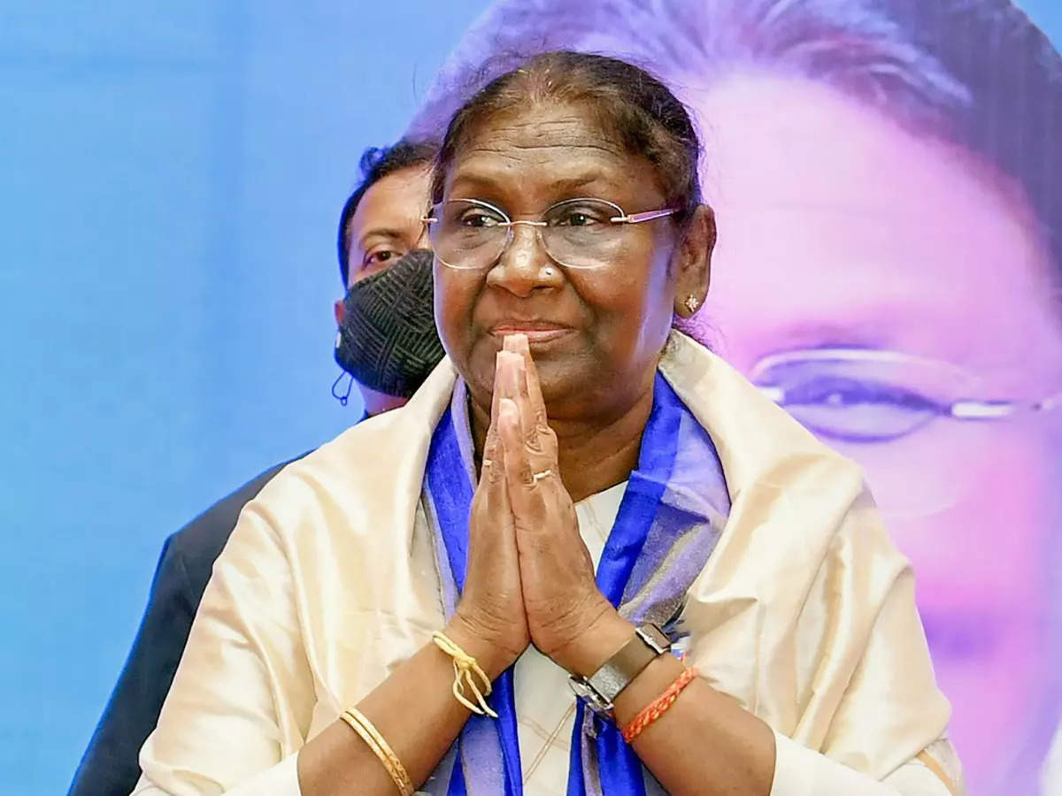 GhumeRutuja's tweet photo. Heartiest congratulations droupadi murmu mam.. All the best and best wishes for your  presedenatial journey ... 🙏💐 https://t.co/8LaN1PZQ4F