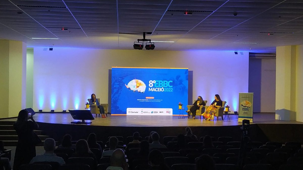 EventoEbbc's tweet photo. Acontecendo agora no Auditório/Sala 1, a Mesa 02: "Métricas responsáveis e o impacto das universidades na sociedade: desafios e perspectivas".
#ebbc8 #ebbc2022 #ebbcMaceio https://t.co/iNNXLuDede