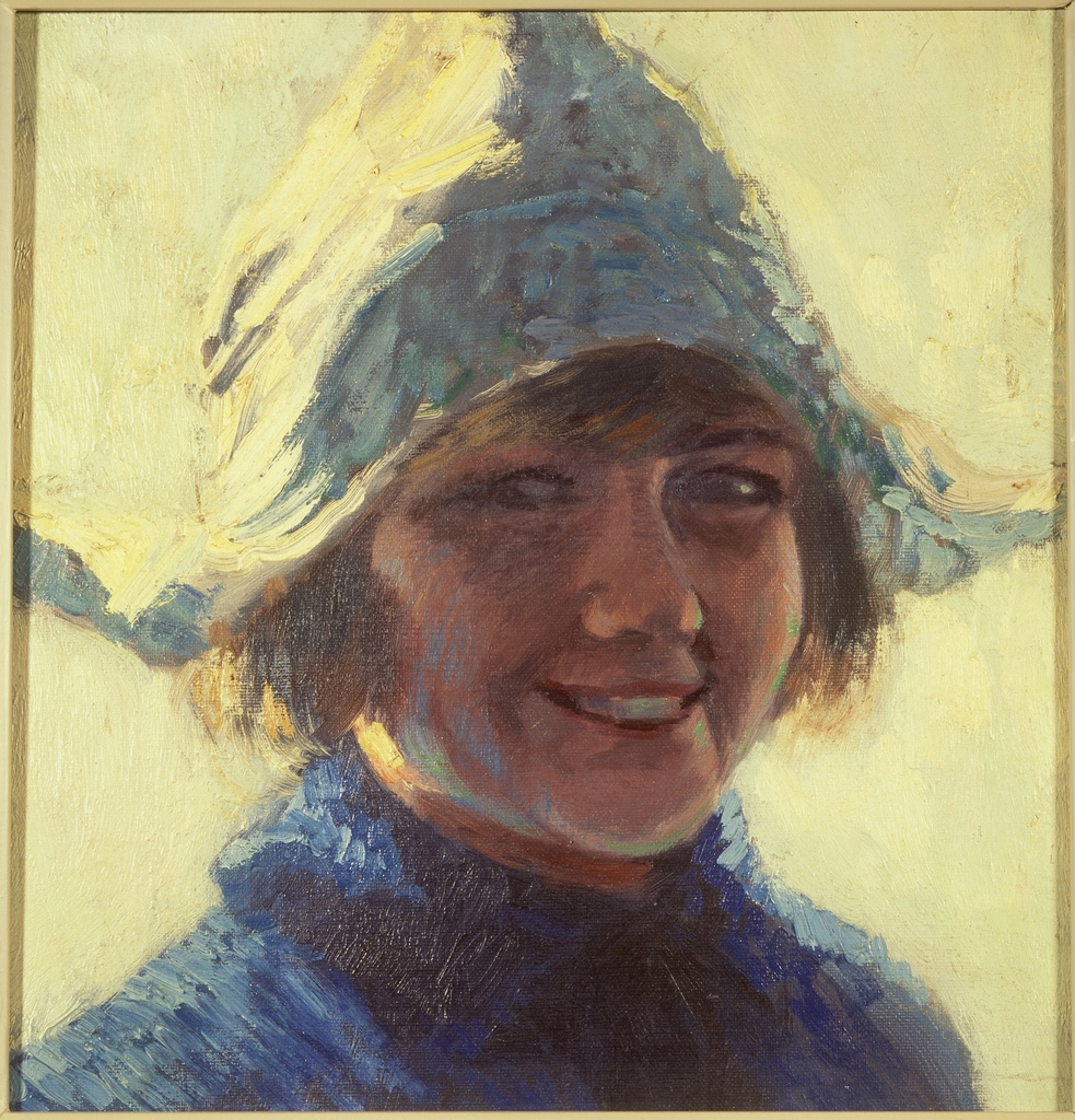 Anthonie Pieter Schotel was gek op zijn muze Elisabeth Goedvolk. Hier geschilderd in Volendamse dracht. Na zijn te vroege dood heeft zij zich ingezet om zijn naamsbekendheid te vergoten. En met succes! Kom kijken en laat je verrassen! (t/m 18 sept) #zuiderzeegezichten