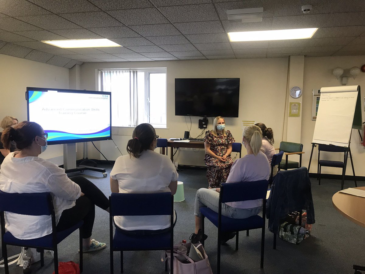 EmmaEll77608525's tweet photo. Excellent day working with Julie Gregory, Kathryn Walker and Joanne Hartley on the Advanced Communication Skills Course! Very positive feedback received for the team! https://t.co/sk41UifYFs