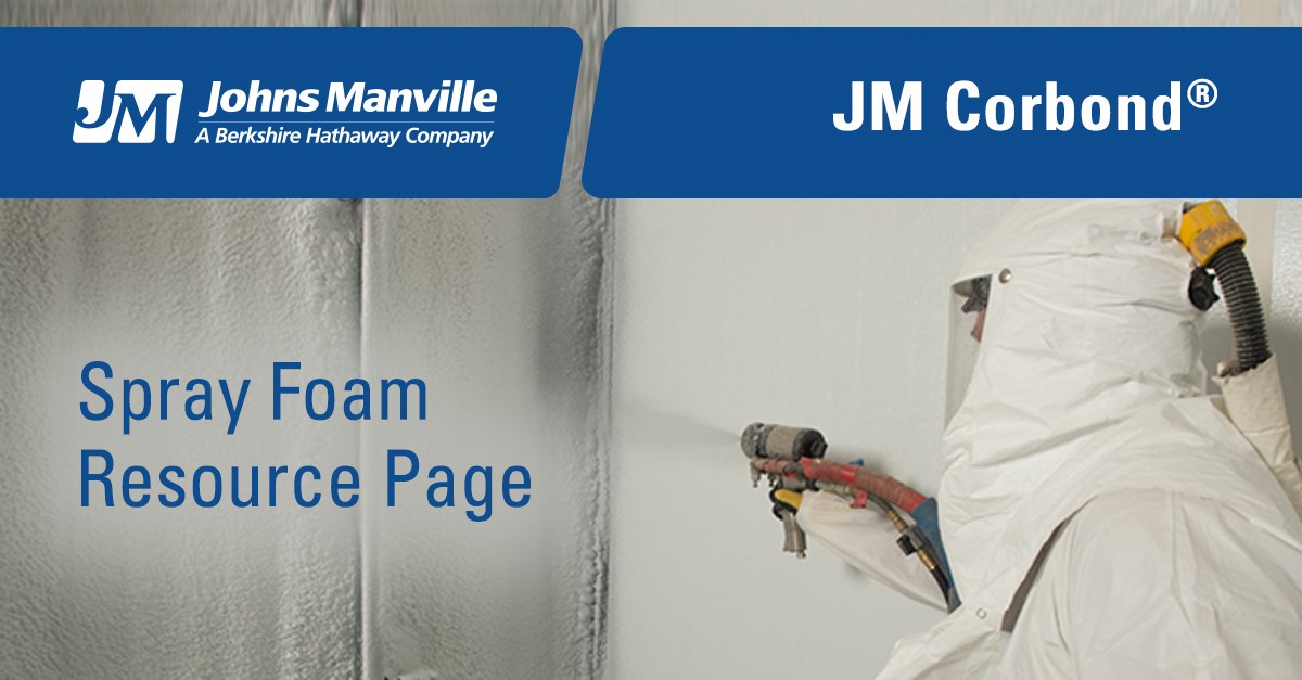 insulationintel's tweet photo. Just released: JM now offers a Spray Foam Resource Page!

Your one-stop-shop for spray foam information. Explore a wealth of knowledge all around JM Corbond® SPF > https://t.co/9aucfUhntt 

#JohnsManville #SPF #BuildingInsulation https://t.co/WdfjIAJsyR