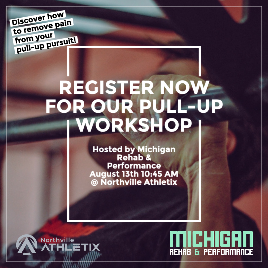 hinesparkcf's tweet photo. Join Michigan Rehab &amp; Performance at Northville Athletix for a workshop aimed to improve your pull-ups! https://t.co/xb7odiauWt
------------
#michiganrehabandperformance #northville #northvillemi #pullups #fitnesscommunity #physicaltherapy #physicaltherapist  #sportsrehab https://t.co/2UXcd15JY9