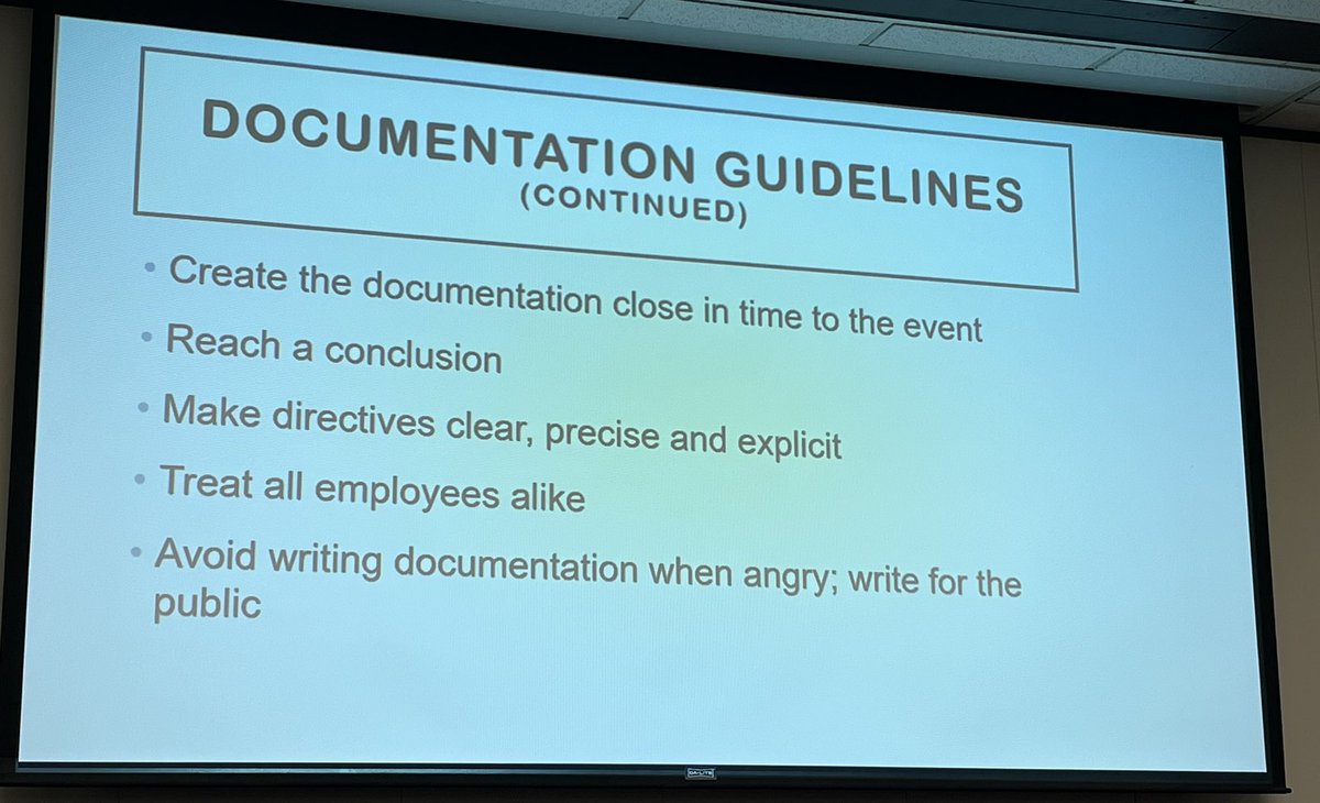 LeaderRepeater's tweet photo. From @rllaneso: Documentation Guidelines
#APConf22
@R4Leaders @rachelwalex
#ProfessionalLearning #LeadershipDevelopment
#LifeLongLearner https://t.co/whrBxYvtrc